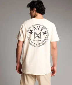 Tops|Graphic T-Shirts | Maven Co-op In Circles II Performance T-Shirt Sugar Swizzle