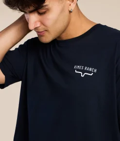 Tops|Graphic T-Shirts | Kimes Ranch Indigenous T-Shirt Midnight Navy