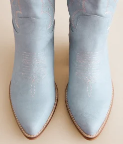 Mi.iM Indy Western Cowboy Boot Light Blue Sale