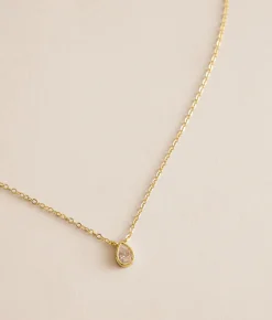 Accessories | Sahira Jewelry Design Ines Raindrop Necklace Gold