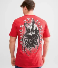 Graphic T-Shirts | Sullen Infested T-Shirt Equestrian Red