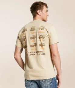 Seager Informal Truck Guide T-Shirt Cream Hot