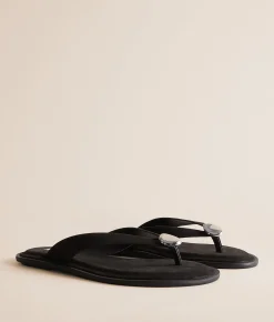 Mia Ingridd Flip Flop Black Outlet