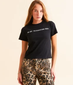 Tops | DH Apparel In My Tailgating Era T-Shirt Black