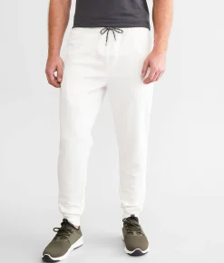 Bottoms|Activewear | Departwest Interlock Jogger White