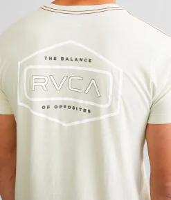 Graphic T-Shirts | RVCA Internal Hex T-Shirt Green Tea