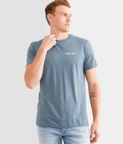 Ariat International Rodeo T-Shirt Light Denim Best