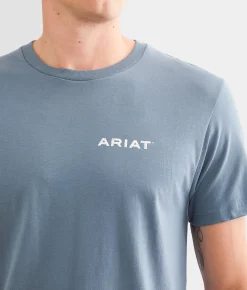 Ariat International Rodeo T-Shirt Light Denim Best