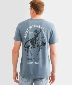 Ariat International Rodeo T-Shirt Light Denim Best