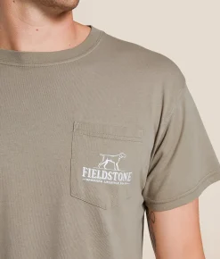 Fieldstone In The Blind T-Shirt Timberwolf Clearance