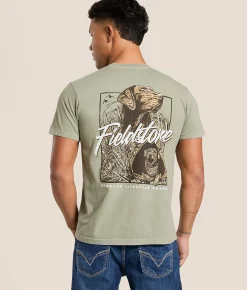 Fieldstone In The Blind T-Shirt Sandstone Online