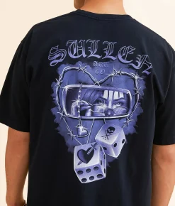 Graphic T-Shirts | Sullen In The Rear View T-Shirt Obsidian