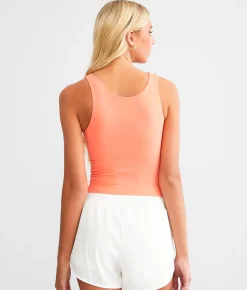 Tops | Free People Intimately Clean Lines Cropped Tank Top Black