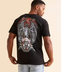 Graphic T-Shirts | Sullen Into The Pit T-Shirt Jet Black