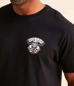 Graphic T-Shirts | Sullen Into The Pit T-Shirt Jet Black
