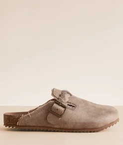 Shoes | Very G Iris Braided Strap Mule Shoe Beige