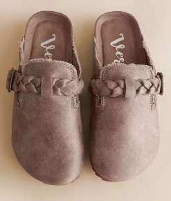 Shoes | Very G Iris Braided Strap Mule Shoe Beige