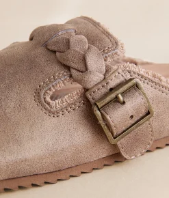 Shoes | Very G Iris Braided Strap Mule Shoe Beige