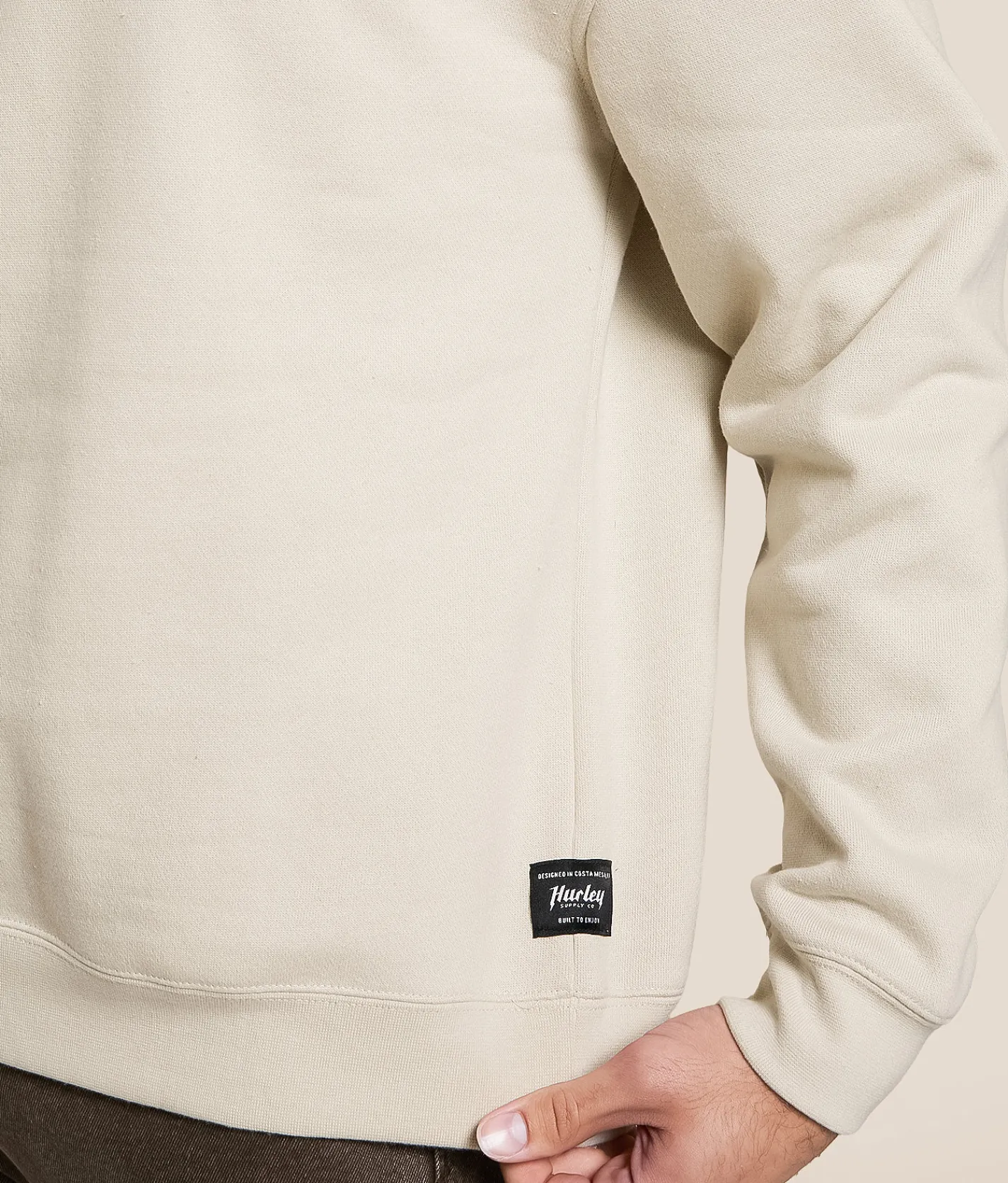 Tops | Hurley Ironclad Heavyweight Pullover Bone
