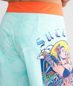 Sullen Island Escape Stretch Boardshort Plume New