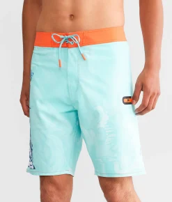 Sullen Island Escape Stretch Boardshort Plume New