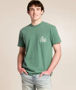 Old Row It's In The Drink T-Shirt Light Green Best
