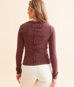 Tops | Free People It's On Cardi Top Wild Ginger