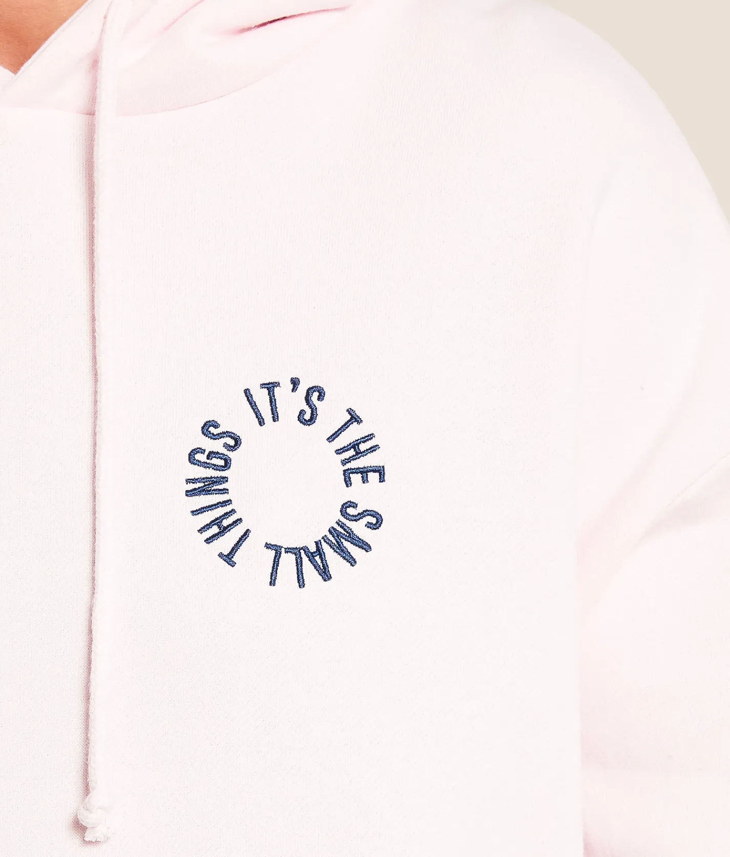 Modish Rebel It's The Small Things Hooded Sweatshirt Ballerina Discount