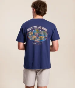 Graphic T-Shirts | Old Row It Just Means More T-Shirt Navy