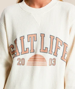 Salt Life Ivy Sun Pullover Natural Discount