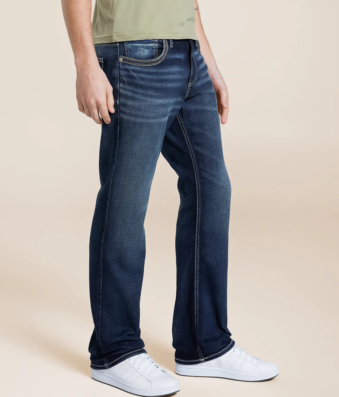 Silver Jeans Co.™ Jace Slim Boot Stretch Jean Indigo New