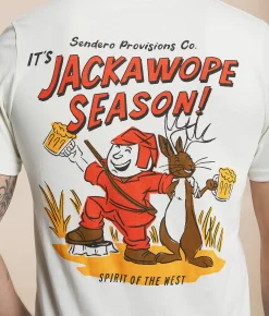 Sendero Provisions Co. Jackawope T-Shirt Vintage White Sale