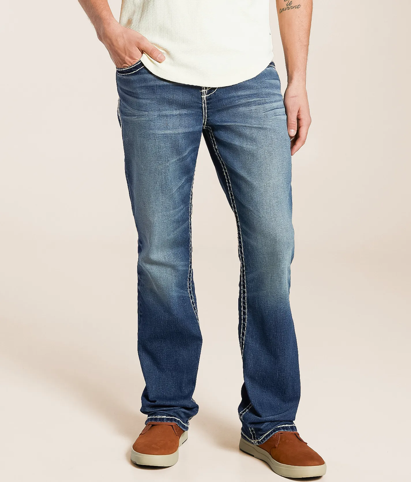 Bottoms | Ace High Jack Boot Stretch Jean Cops