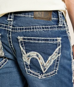 Bottoms | Ace High Jack Boot Stretch Jean Cops