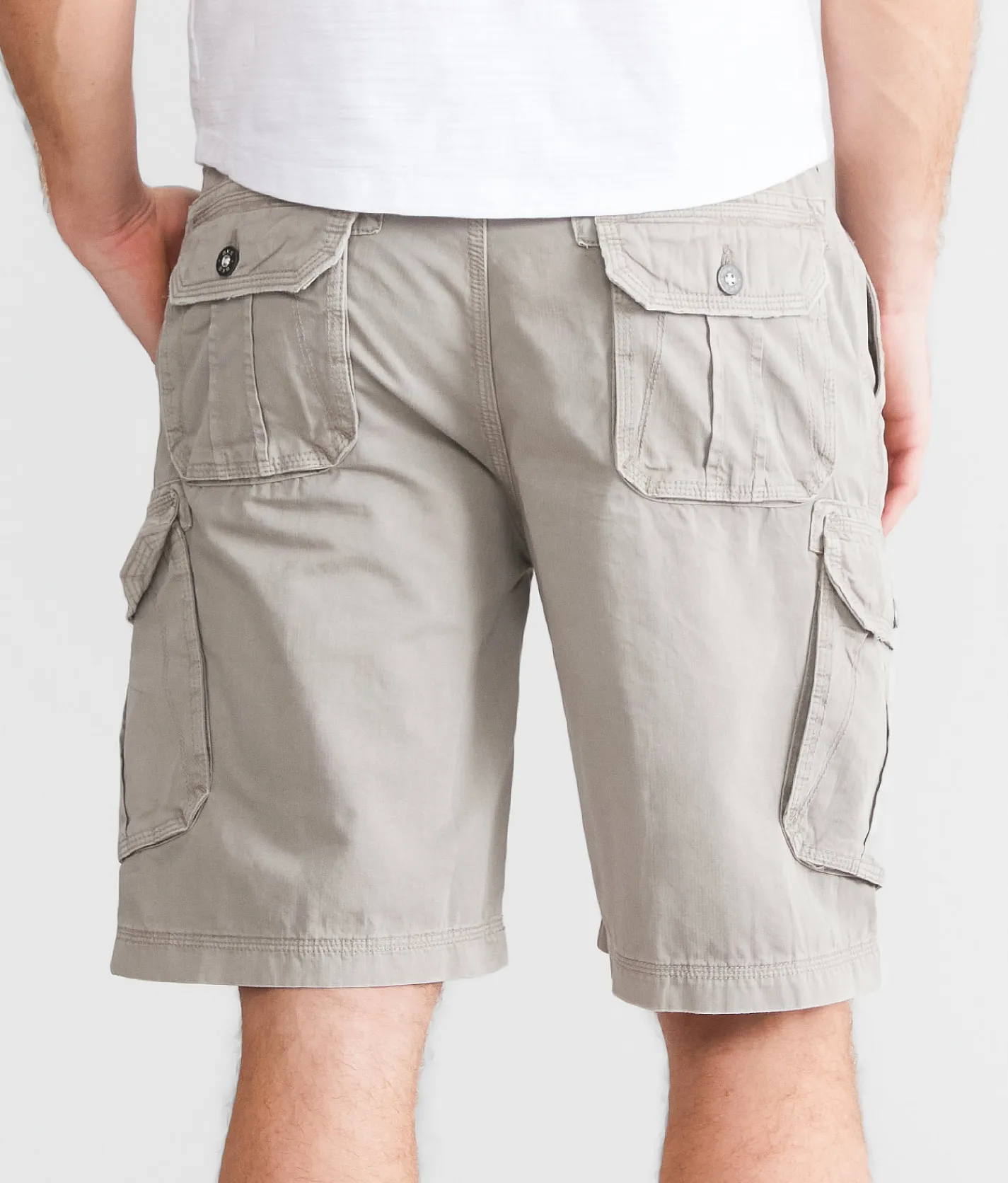 BKE Jack Cargo Stretch Short Gray Sale