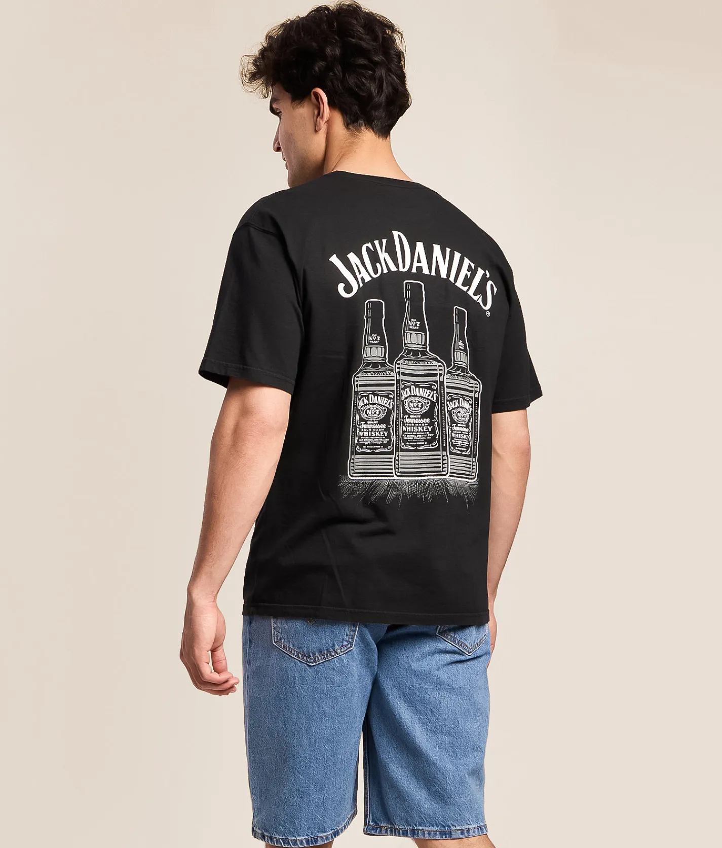 Changes Jack Daniel's Bottles T-Shirt Black Clearance