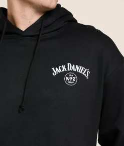 Tops | Changes Jack Daniel's Old No. 7 Hooded Sweatshirt Black
