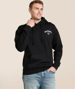 Tops | Changes Jack Daniel's Old No. 7 Hooded Sweatshirt Black