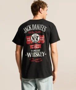 Changes Jack Daniel's Old No. 7 T-Shirt Black Sale