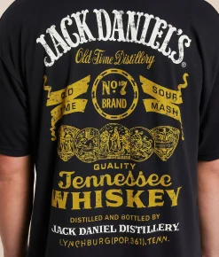 American Needle Jack Daniel's Old Time T-Shirt Black New