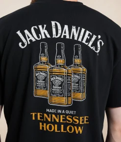 American Needle Jack Daniel's Red Label T-Shirt Black Discount