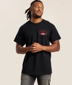 American Needle Jack Daniel's Red Label T-Shirt Black New