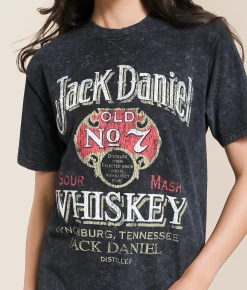Changes Jack Daniel's Tennessee Whiskey T-Shirt Washed Black Best