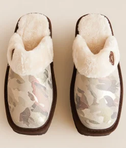 Ariat Jackie Exotic Camo Leather Slipper Camo Metallic Online