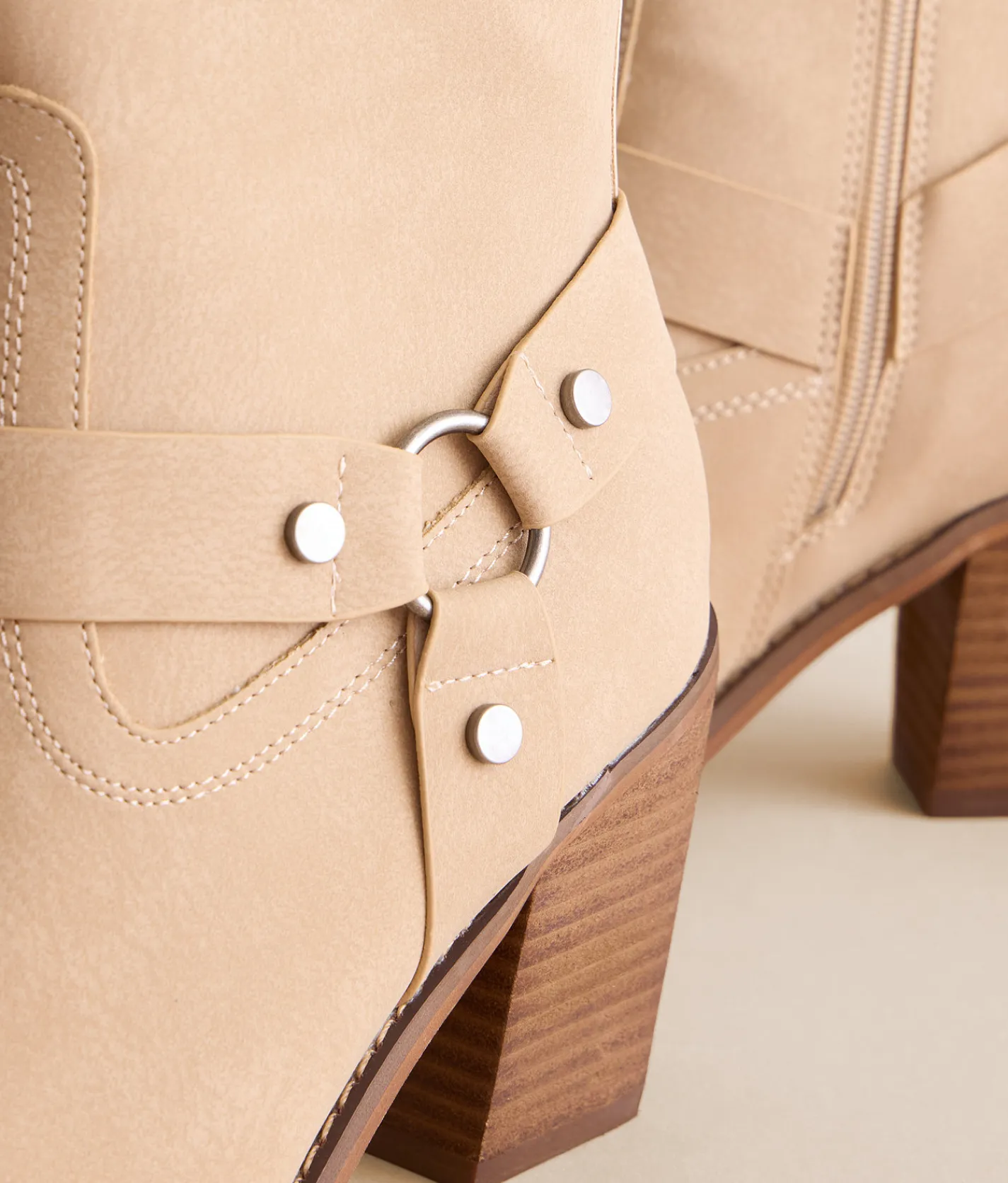 Shoes | Oasis Society Jackson Harness Ankle Boot Khaki