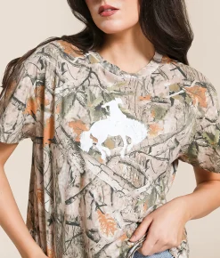 Goodie Two Sleeves Jackson Hole T-Shirt Camo Sale