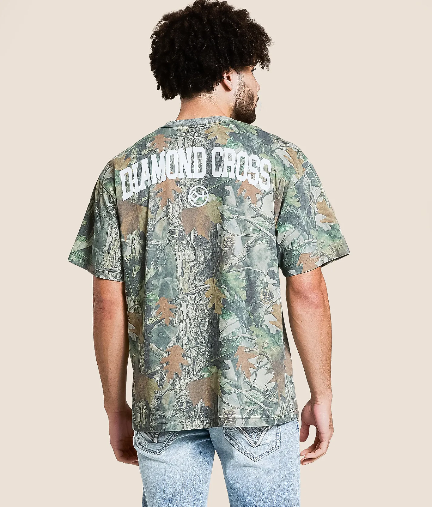 Tops|Graphic T-Shirts | Diamond Cross Ranch Jackson Hole T-Shirt Camo