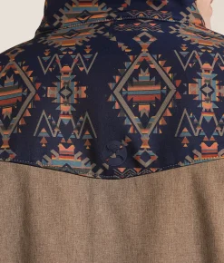 Hooey Jackson Softshell Aztec Jacket Brown Online