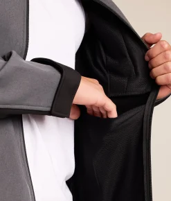 Tops|Coats & Jackets | Hooey Jackson Softshell Jacket Black Grey