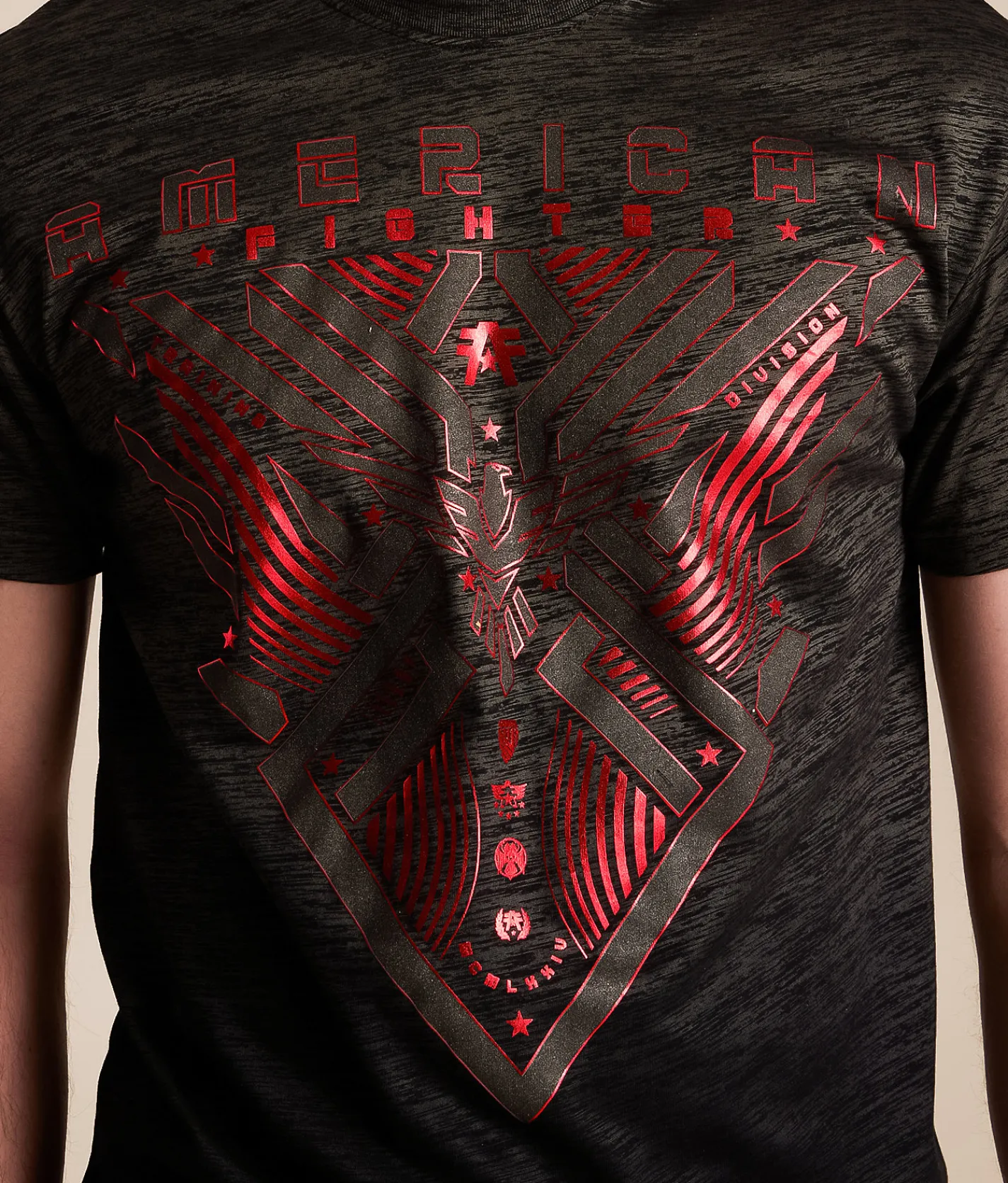 Tops|Graphic T-Shirts | American Fighter Jacobs T-Shirt Black Mass